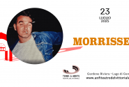 locandina concerto Morrissey Anfiteatro del Vittoriale